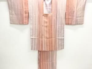 縞模様二部式道行コート